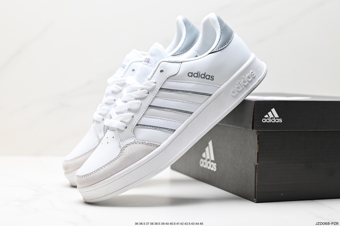 140 阿迪 Adidas   Breaknet Plus Low 打破系列低帮板鞋 LG6536