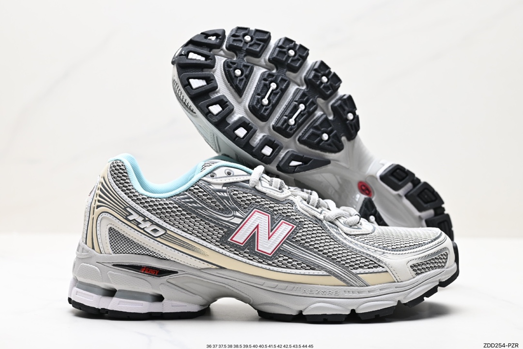 New Balance 1064. The entire shoe is made of gray and white mesh fabric MR1064UR