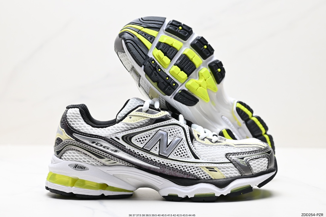 New Balance 1064. The entire shoe is made of gray and white mesh fabric MR1064UR