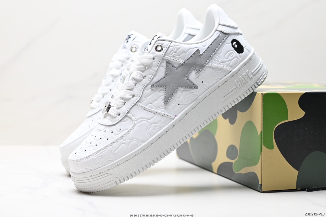 Japanese Harajuku fashion brand A Bathing Ape BAPE Sk8 Sta Low SK8 series low-top casual sports