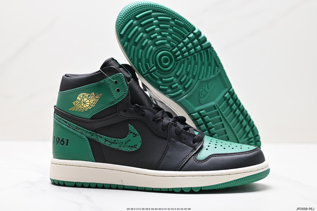 Nike Air Jordan 1 Mid ”Green Yellow” AJ1 Jordan Generation High Top Basketball Shoes FJ0849-001