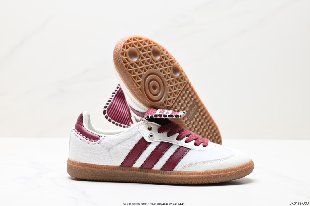 notitle xadidas originals Samba German training shoes non-slip wear-resistant low-top sneakers IE0586