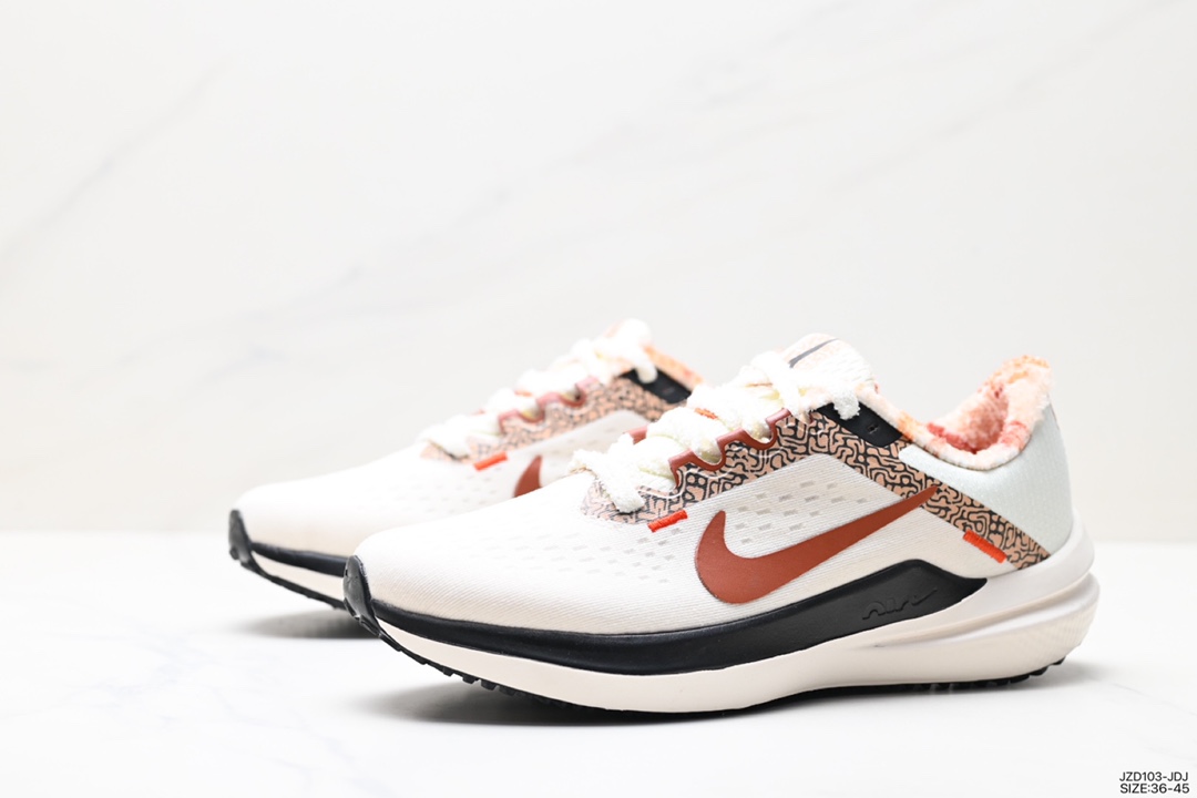 Nike Zoom Pegasus 登月40代系列 皮面透气缓震疾速跑鞋 FD6616-800