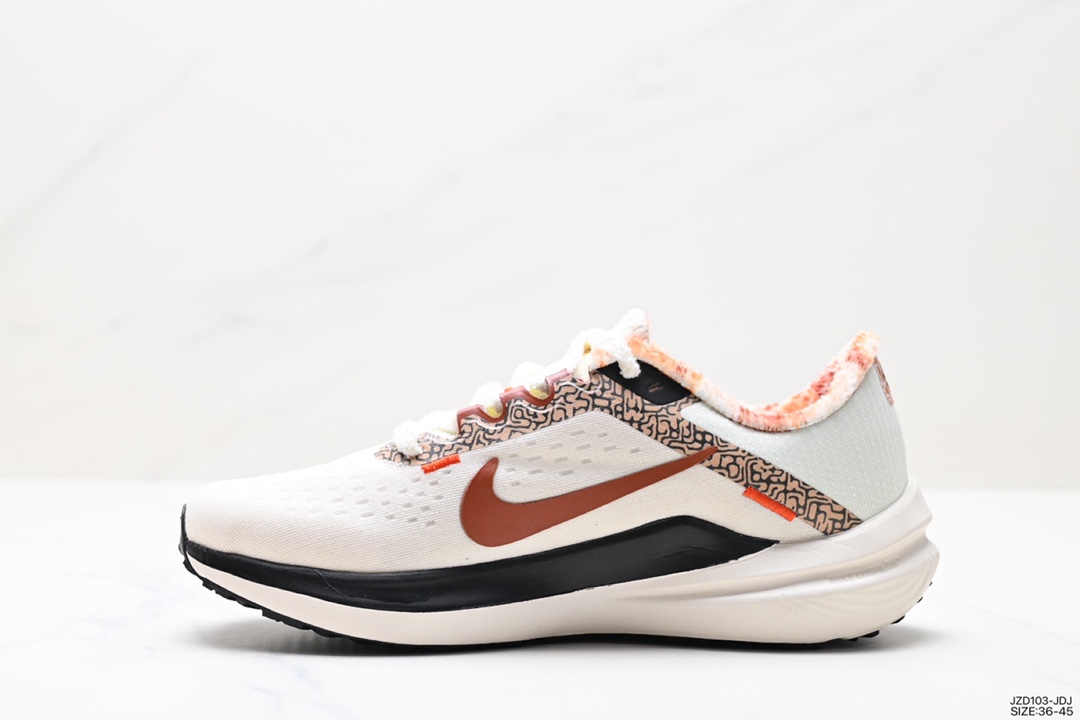 Nike Zoom Pegasus 登月40代系列 皮面透气缓震疾速跑鞋 FD6616-800