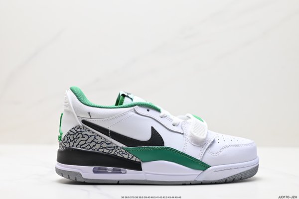 Air Jordan Legacy 312 Shoes Sneakers Air Jordan Green White Low Tops