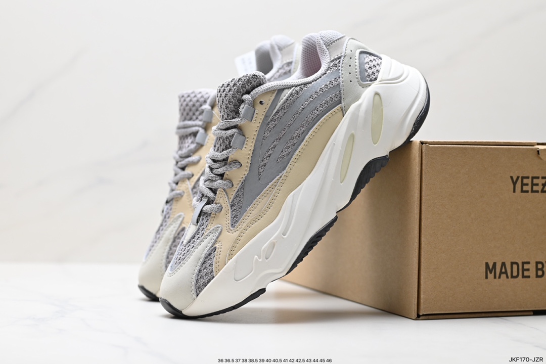 Adidas Yeezy Boost 700 Shoes Sneakers Yeezy Grey White Vintage
