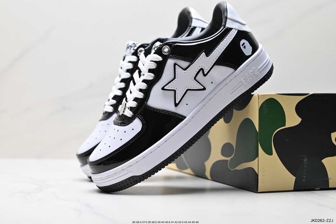 160 日本里原宿潮流品牌A Bathing Ape安逸猿BAPE Sk8 Sta Low SK8系列低帮休闲运动