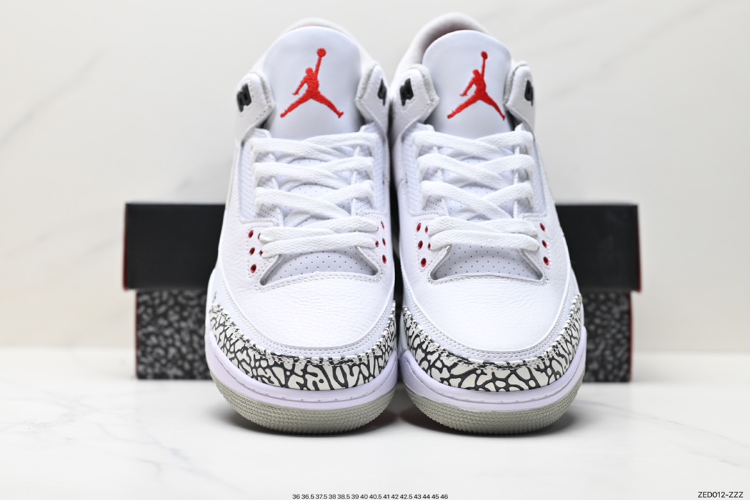 260 Air Jordan 3 Retro ”Hide and Sneak“ 白灰棕  AV6683-160