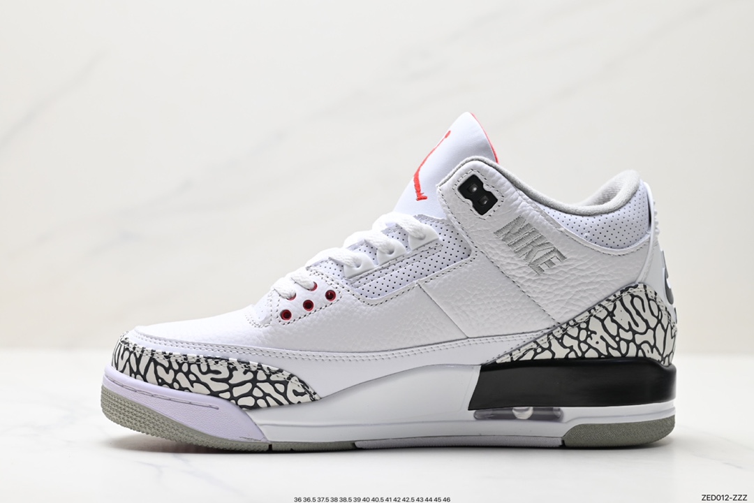 260 Air Jordan 3 Retro ”Hide and Sneak“ 白灰棕  AV6683-160