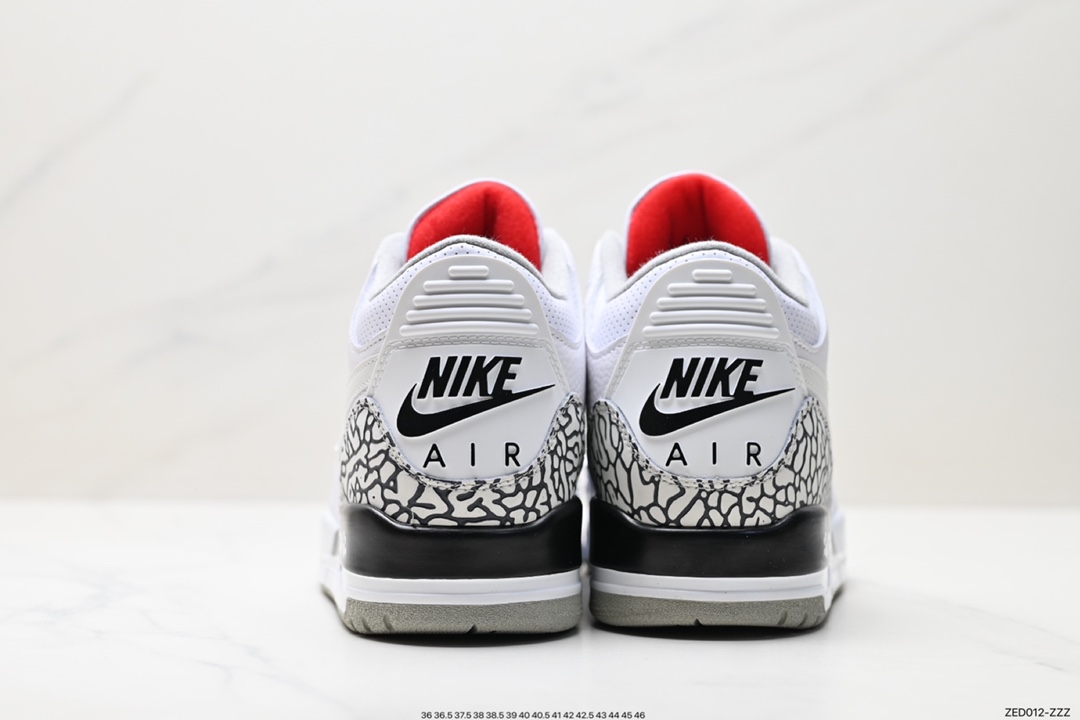 260 Air Jordan 3 Retro ”Hide and Sneak“ 白灰棕  AV6683-160