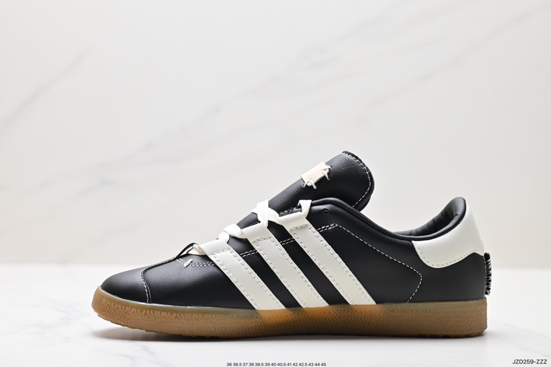 140 阿迪达斯Adidas Originals Gazelle Indoor 三叶草复古防滑耐磨低帮板鞋 HQ8717