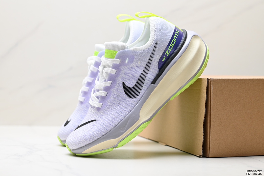 160 耐克NIKE ZOOMX INVINCIBLE RUN FK3 短跑马拉松系带系列轻量休闲运动慢跑鞋 DR2660-003