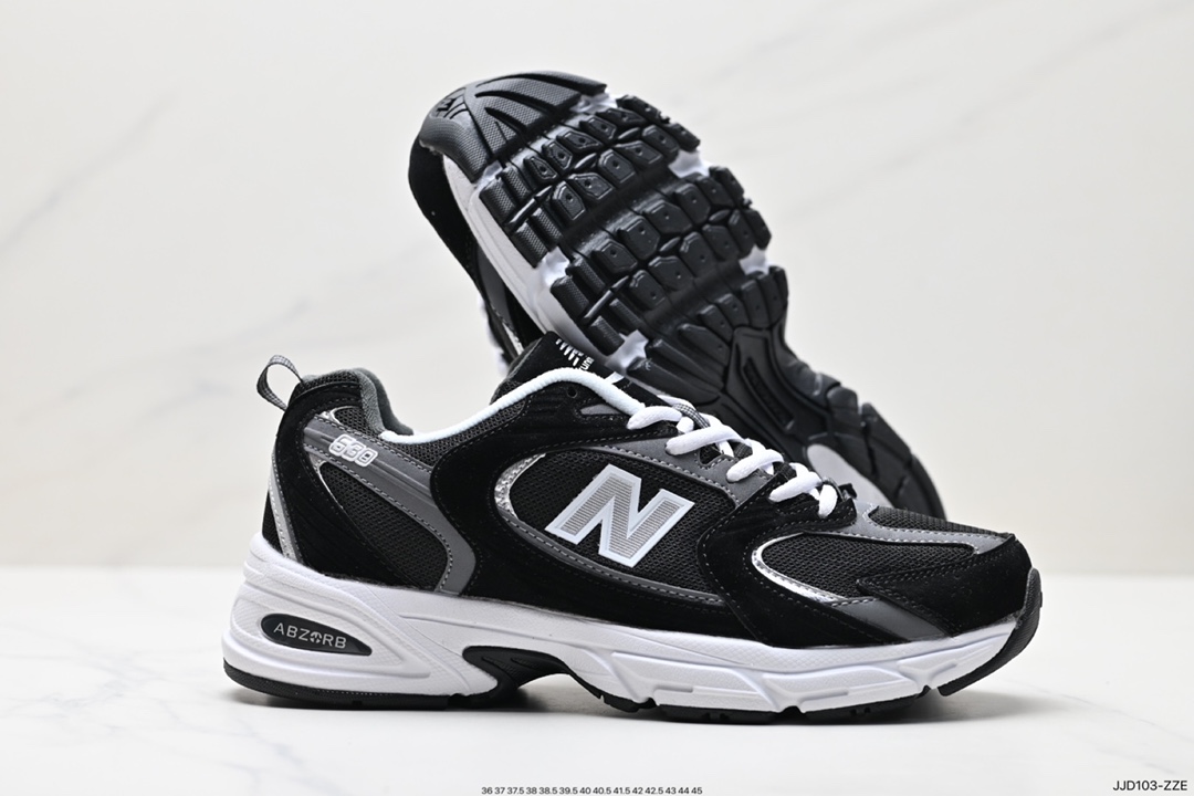 130 新百伦New Balance MR530CC 系列 做旧银灰