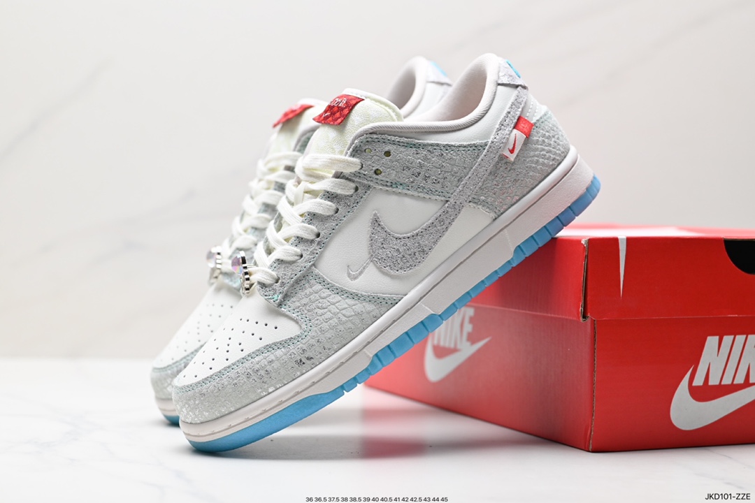 160 耐克Nike SB Dunk Low扣篮系列低帮 男女休闲鞋情侣百搭滑板鞋 FQ7056-100