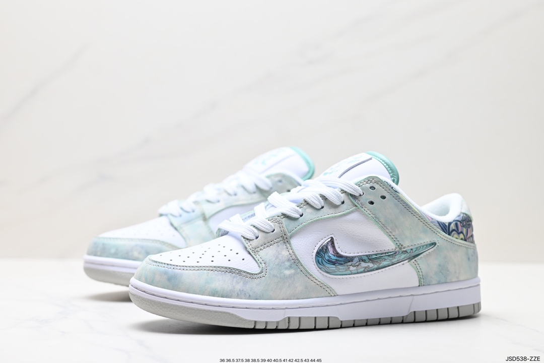 200 Nike Dunk Low 耐克 SB 低帮 CNY龙年限定 三太子敖丙 白青换皮  DV0831-101