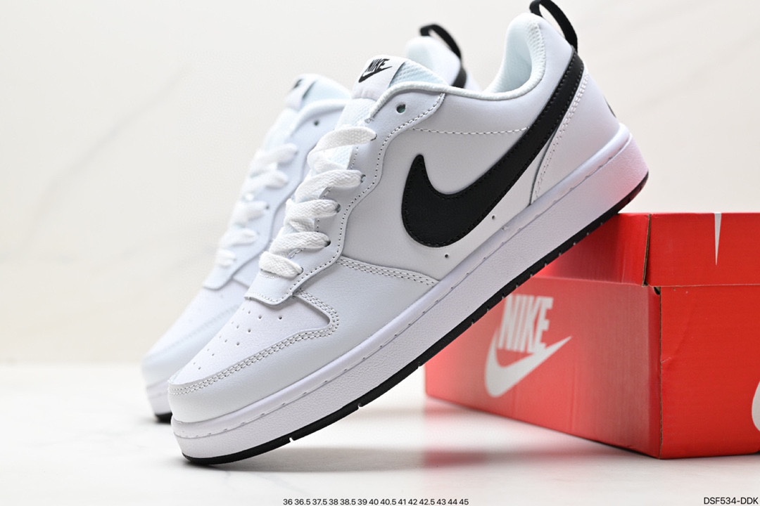 105 耐克Nike Court Borough Low 2 耐克终结者系列低帮滑板鞋 BQ5448-110