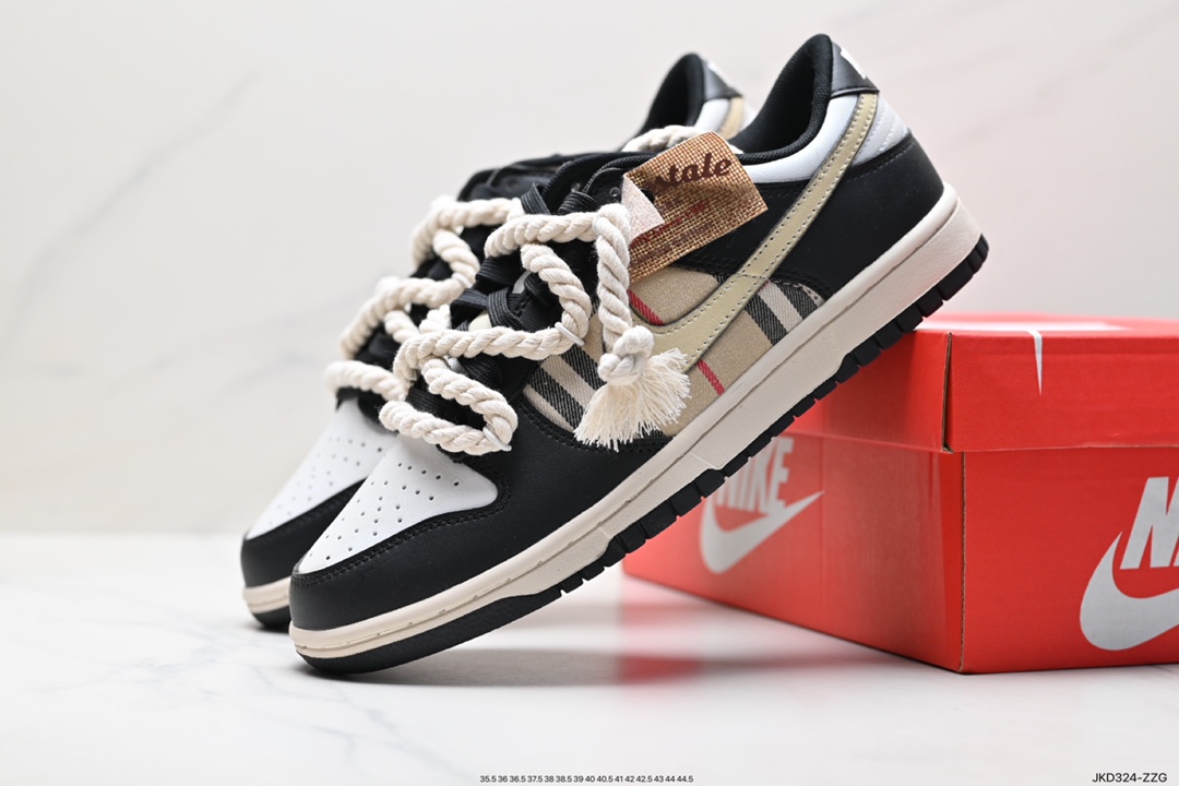 160 耐克Nike SB Dunk Low”Milk White/Pink/Smile“扣篮系列低帮休闲运动滑板板鞋  DJ6188-101