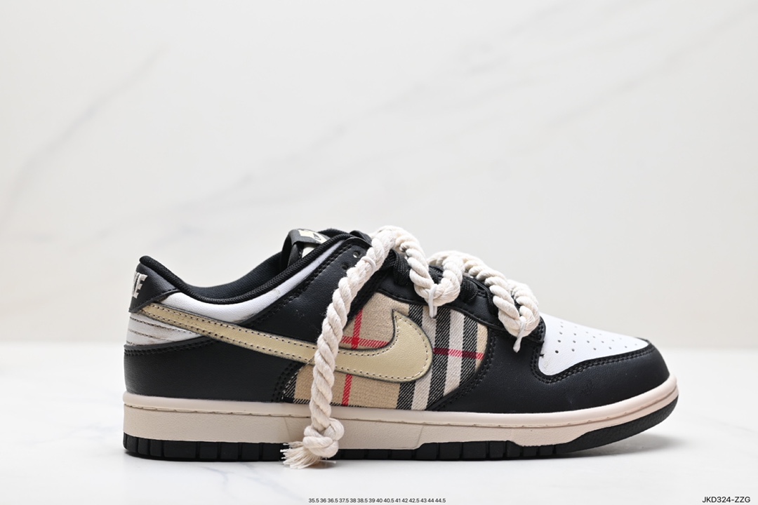 160 耐克Nike SB Dunk Low”Milk White/Pink/Smile“扣篮系列低帮休闲运动滑板板鞋  DJ6188-101