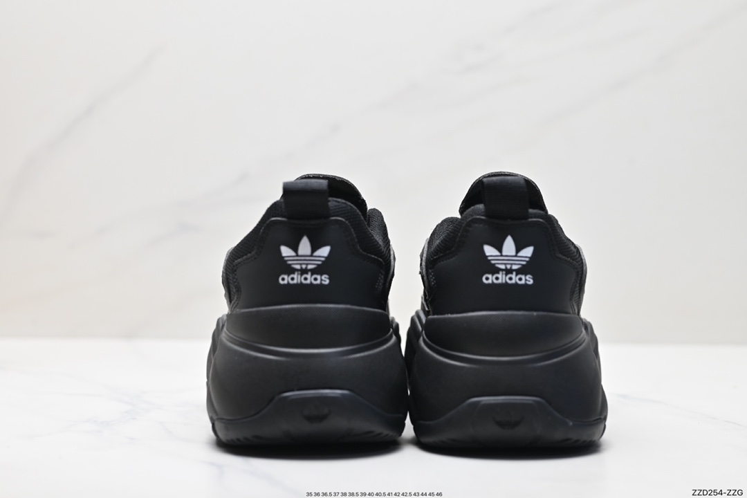 250 三叶草增高老爹鞋 adidas originals Ozgaia低帮休闲鞋 IG6045