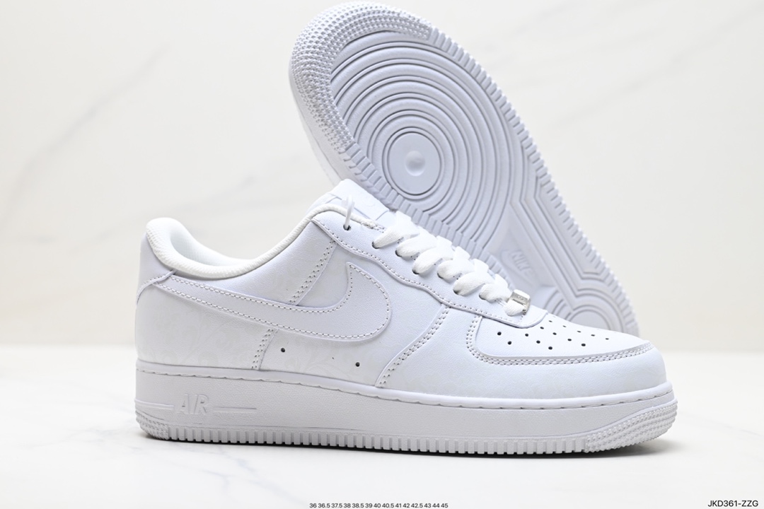 160 Nike Air Force 1 Low 纯白青花瓷 温变 变色龙