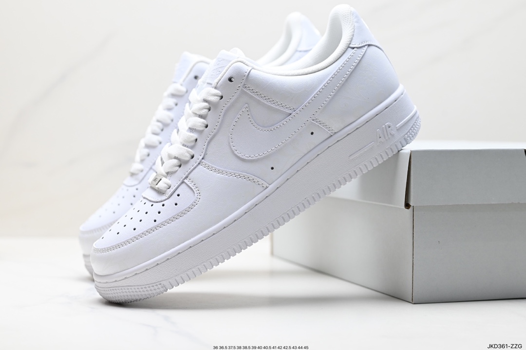 160 Nike Air Force 1 Low 纯白青花瓷 温变 变色龙