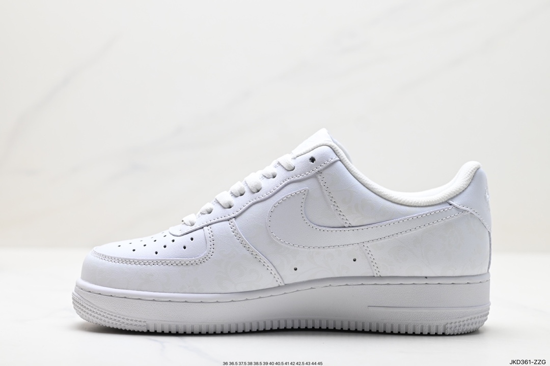 160 Nike Air Force 1 Low 纯白青花瓷 温变 变色龙