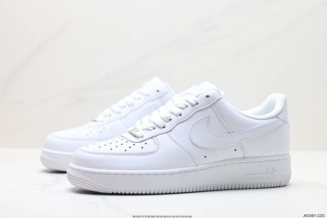 160 Nike Air Force 1 Low 纯白青花瓷 温变 变色龙