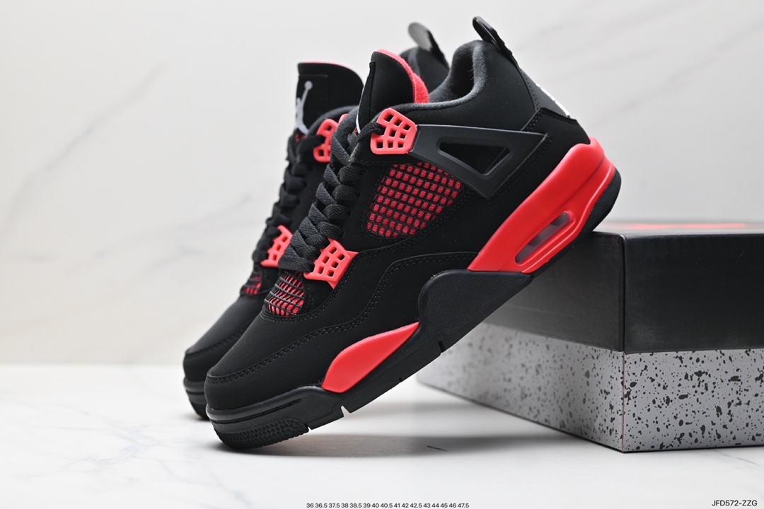 170 Nike Air Jordan 4 Retro OG”Fire Red“迈克尔·乔丹AJ4代篮球鞋 AQ9129-103