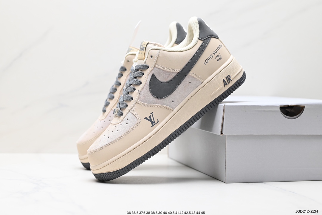 180 NIke Air Force 1 '07 Low “LV联名-雅典灰”空军一号  BS8856-820