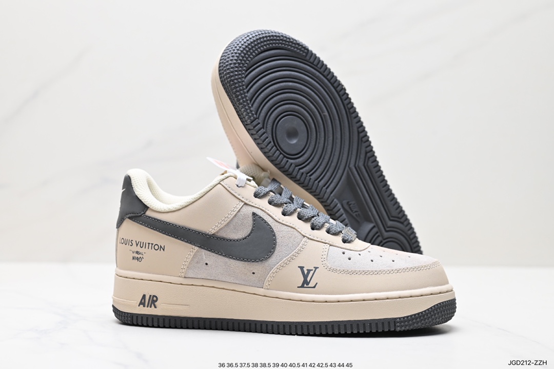 180 NIke Air Force 1 '07 Low “LV联名-雅典灰”空军一号  BS8856-820