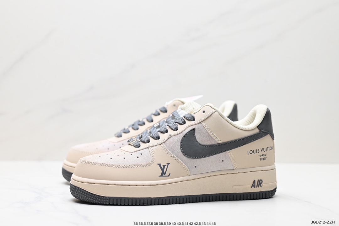 180 NIke Air Force 1 '07 Low “LV联名-雅典灰”空军一号  BS8856-820