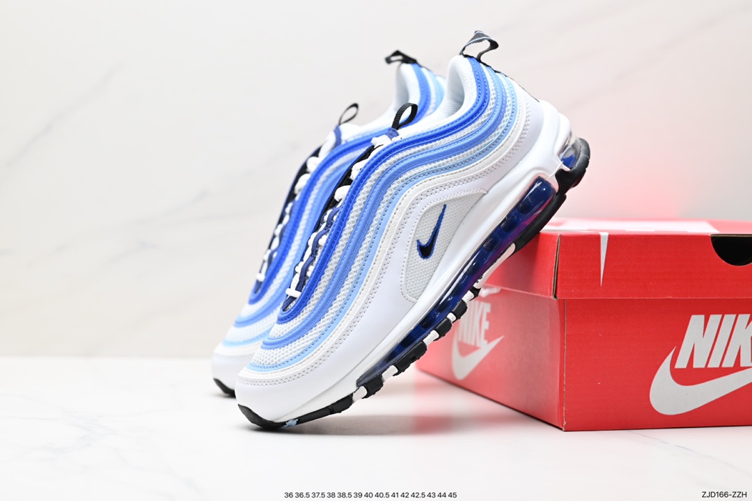 240 灰色Nike Air Max 97子弹“Grey Sail”低帮复古百搭休闲运动鞋 DZ2629-001