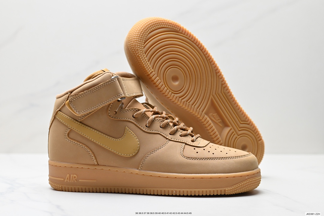 160 Air Force 1 Mid “Flax AF-1 空军一号小麦中帮 CJ9178-200