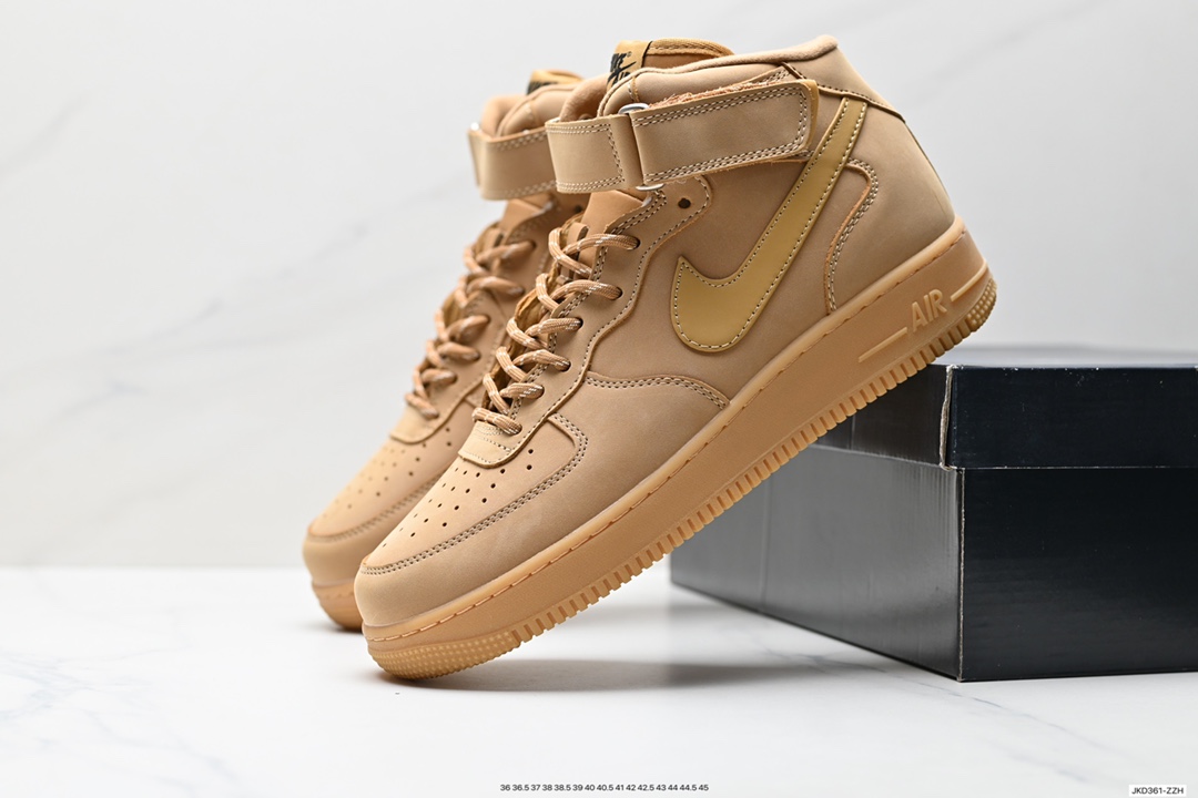 160 Air Force 1 Mid “Flax AF-1 空军一号小麦中帮 CJ9178-200