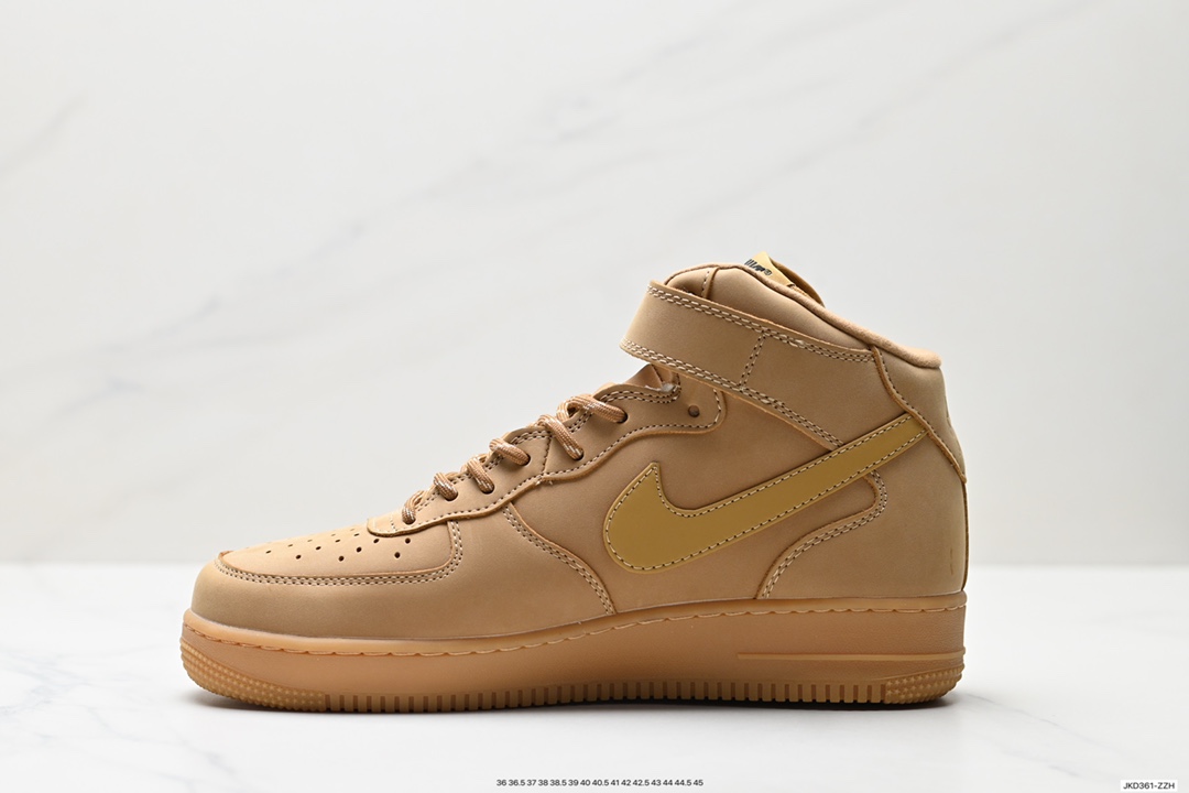 160 Air Force 1 Mid “Flax AF-1 空军一号小麦中帮 CJ9178-200