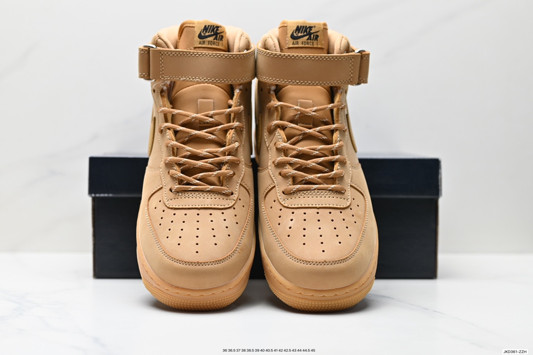 160 Air Force 1 Mid “Flax AF-1 空军一号小麦中帮 CJ9178-200