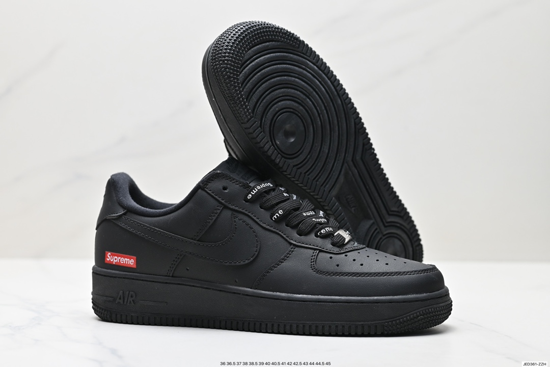 150 空军 supreme联名 Nike Air Force 1 Low 空军一号低帮运动休闲板鞋  CU9225-100