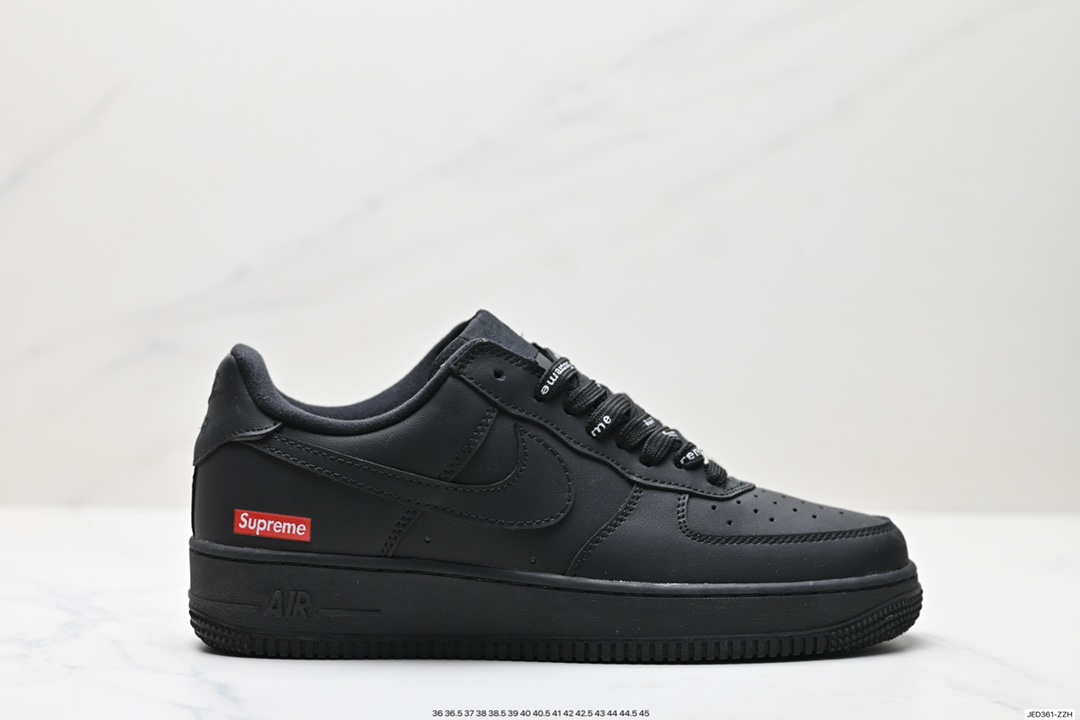 150 空军 supreme联名 Nike Air Force 1 Low 空军一号低帮运动休闲板鞋  CU9225-100