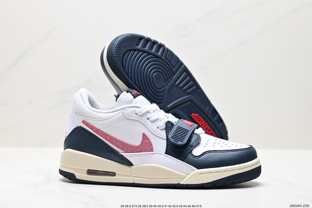 180 Air Jordan Legacy 312 low 白蓝红  CD9054-146