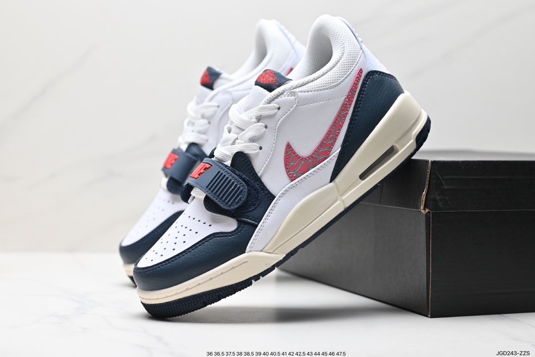 180 Air Jordan Legacy 312 low 白蓝红  CD9054-146