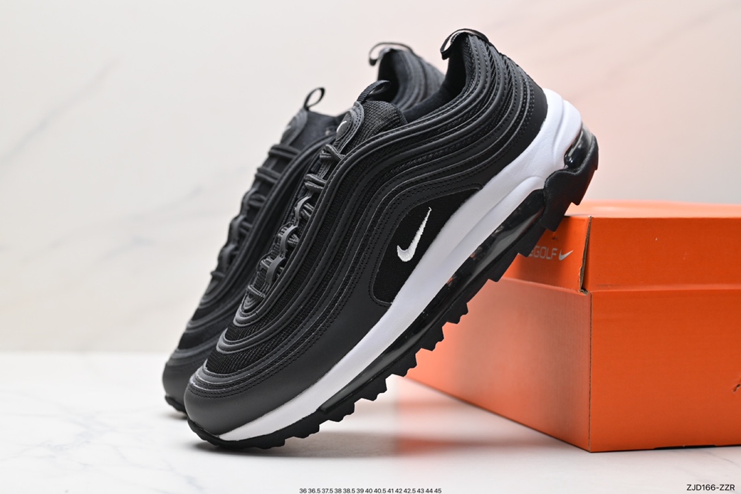 240 耐克Nike Golf Air Max 97G子弹头高尔夫球鞋经典跨界男女鞋中性运动鞋  CI7538-101