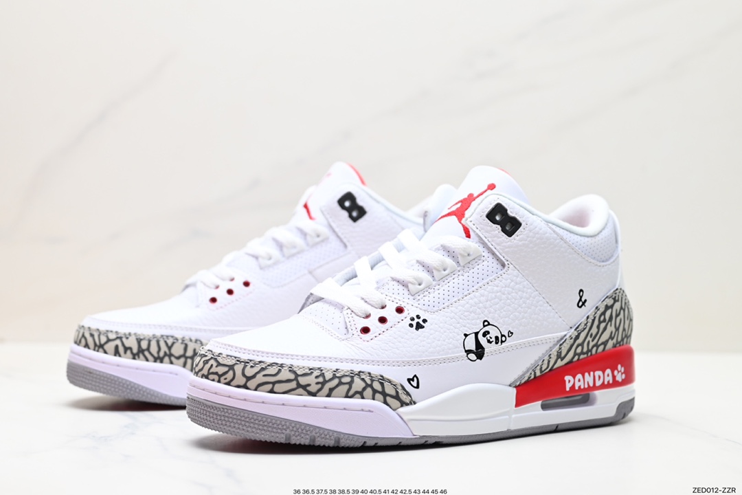 260 Air Jordan 3 Retro ”Hide and Sneak“ 白灰棕  136064-116