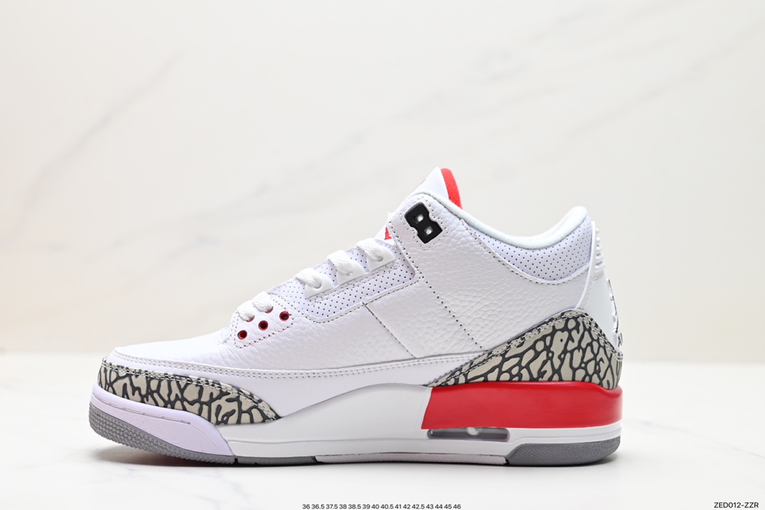 260 Air Jordan 3 Retro ”Hide and Sneak“ 白灰棕  136064-116