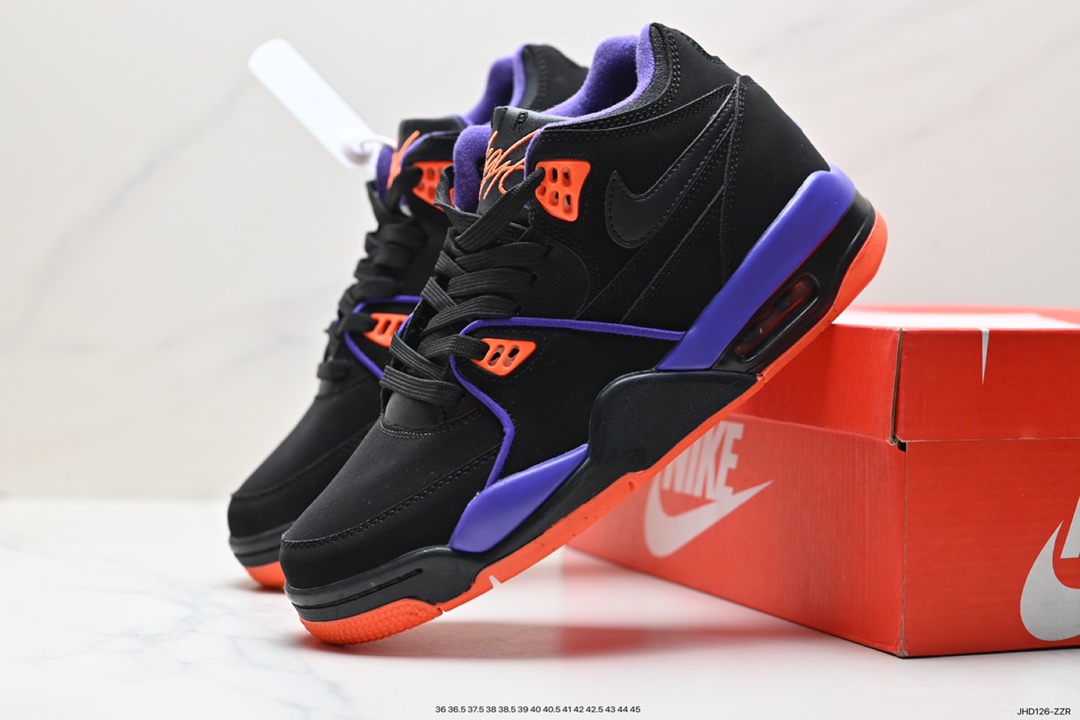 190 耐克Nike Air Flight 89”White/Purple”飞行兄弟89系列中帮篮球 FD9928-101