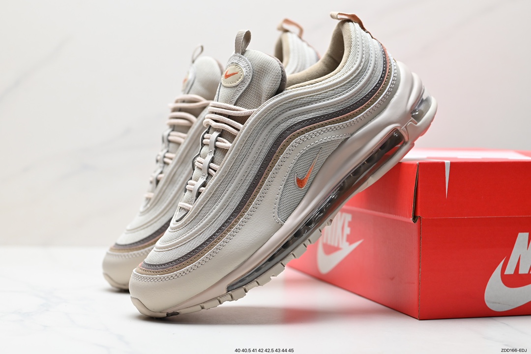 240 灰色Nike Air Max 97子弹“Grey Sail”低帮复古百搭休闲运动鞋 DX6932-001