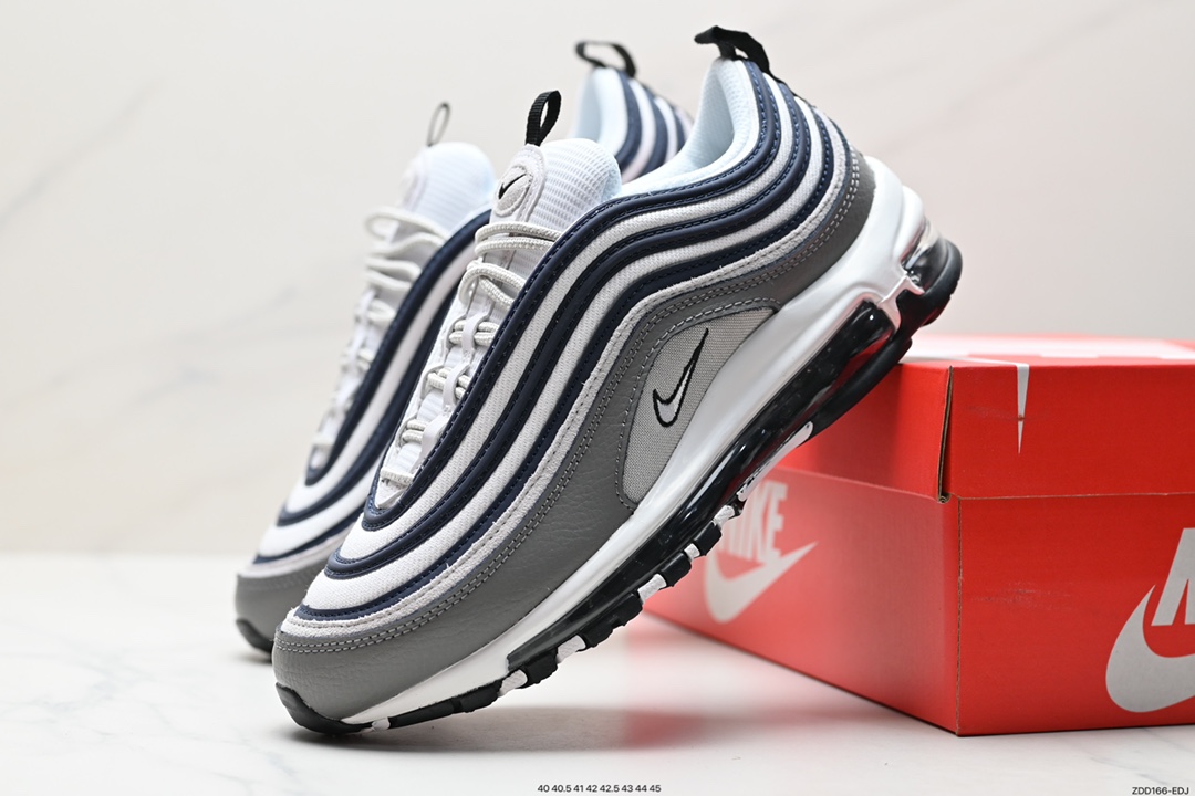 240 灰色Nike Air Max 97子弹“Grey Sail”低帮复古百搭休闲运动鞋 DX6932-001