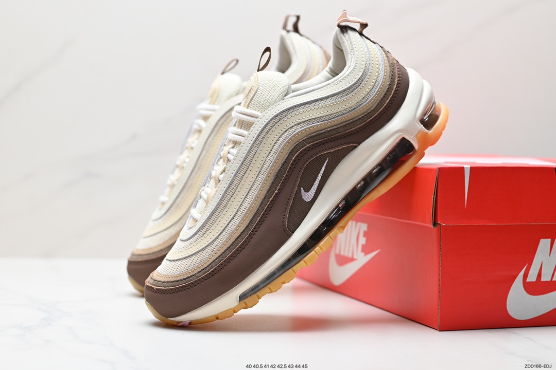 240 灰色Nike Air Max 97子弹“Grey Sail”低帮复古百搭休闲运动鞋 DX6932-001