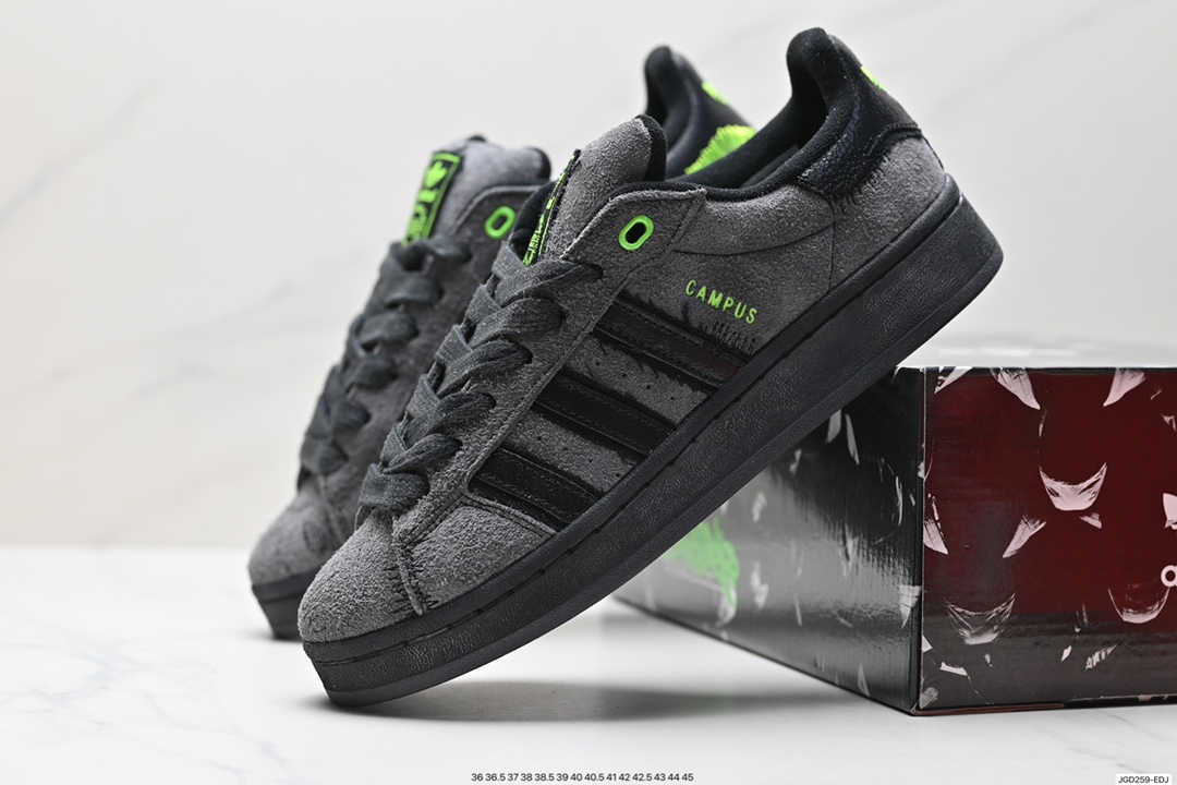 180 Adidas Originals Campus 00s 学院系列 面包风经典复古低帮百搭休闲运动板鞋 IE8349