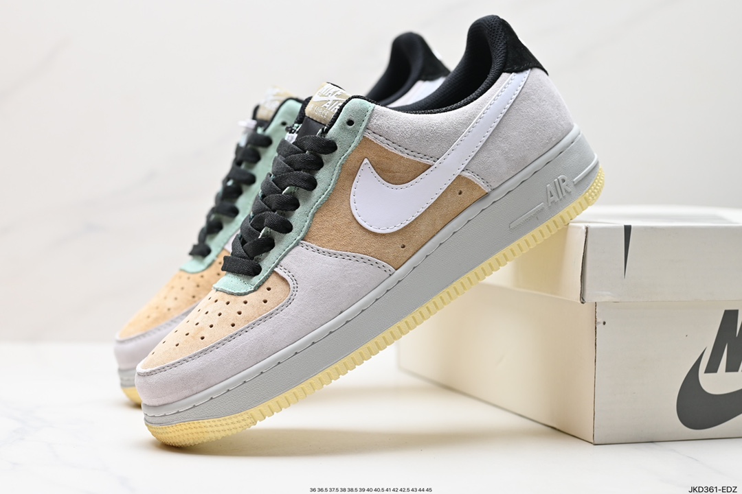 160 耐克Nike Air Force 1 Low 空军一号低帮百搭休闲运动板鞋 DV0788-118