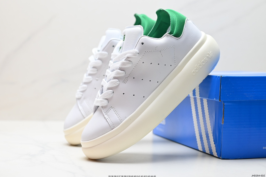 190 阿迪达斯Adidas Stan Smith Pf W 三叶草经典百搭休闲运动板鞋  ID2786